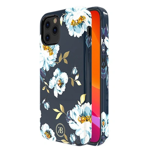 Kup Etui Kingxbar Blossom Swarovski Apple iPhone 12 Pro Max multicolor (Gardenia) - KGX288 - {ean13} - Sklep Home Screen