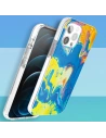 Kup Etui Kingxbar Vízfesték Apple iPhone 12 Pro Max sárgakék - KGX292 - {ean13} - Sklep Home Screen