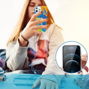 Buy Kingxbar Watercolour Apple iPhone 12 Pro Max yellow-blue - KGX292 - {ean13} - Home Screen Store Europe
