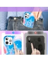 Kup Etui Kingxbar Akvarelový Apple iPhone 12 Pro Max modro-růžový - KGX296 - {ean13} - Sklep Home Screen