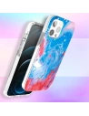 Kup Etui Kingxbar Akvarelový Apple iPhone 12 Pro Max modro-růžový - KGX296 - {ean13} - Sklep Home Screen