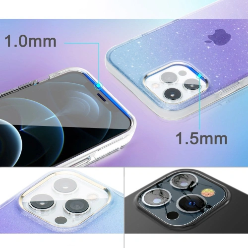 Buy Kingxbar Ombre Apple iPhone 12/12 Pro blue-purple - KGX299 - {ean13} - Home Screen Store Europe
