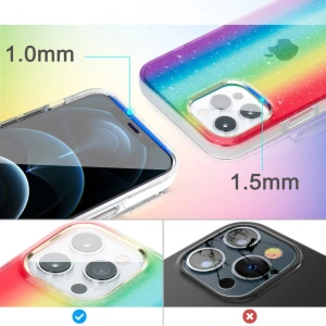 Kup Etui Kingxbar Ombre Apple iPhone 12 Pro Max wielokolorowy - KGX301 - {ean13} - Sklep Home Screen
