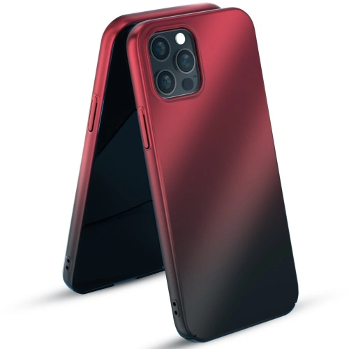 Kup Case Kingxbar Aurora Apple iPhone 12 Pro Max schwarz-rot - KGX303 - {ean13} - Sklep Home Screen