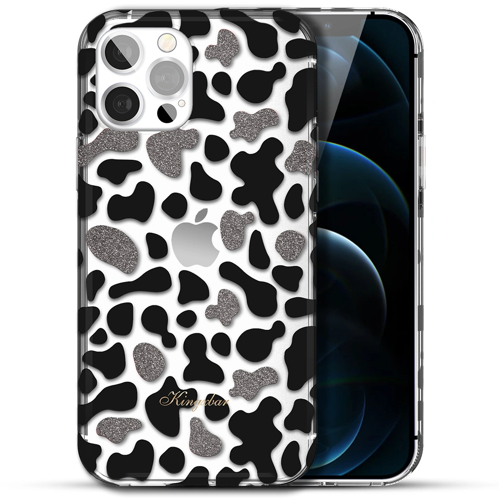 Etui Kingxbar Wild Apple iPhone 12/12 Pro (Cow)