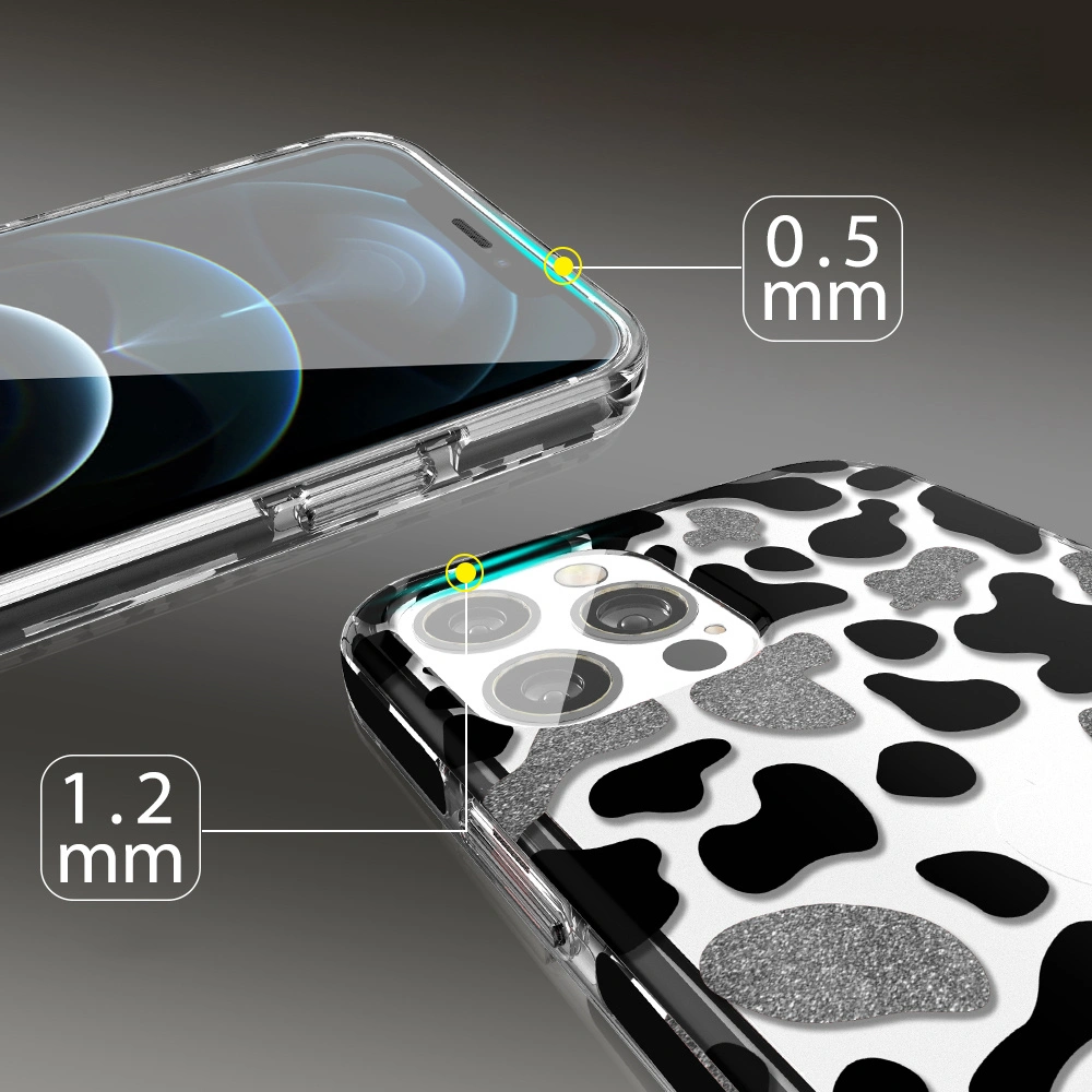 Etui Kingxbar Wild Apple iPhone 12/12 Pro (Cow)