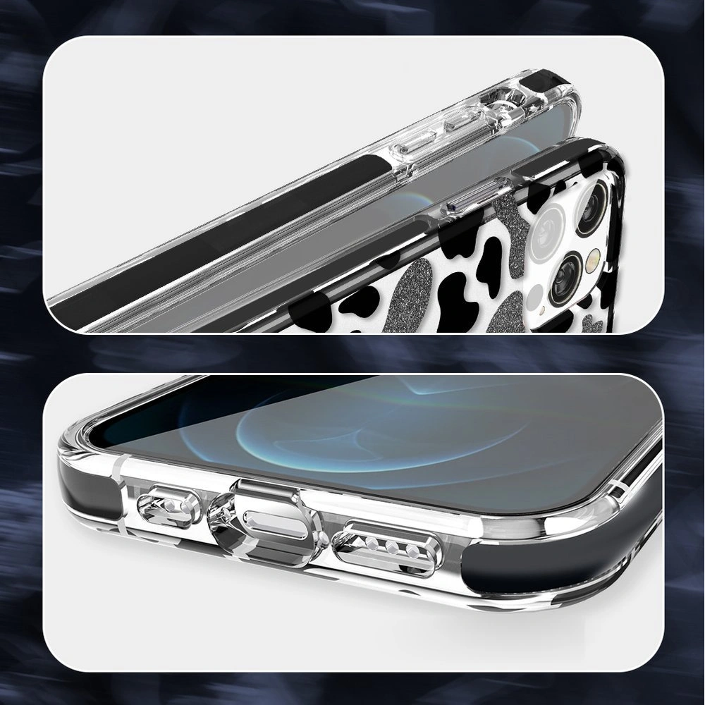 Etui Kingxbar Wild Apple iPhone 12/12 Pro (Cow)