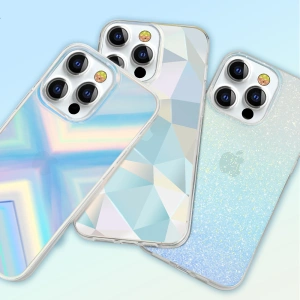 Kup Etui Kingxbar Streamer Apple iPhone 13 Pro niebieski (Triangle) - KGX310 - {ean13} - Sklep Home Screen