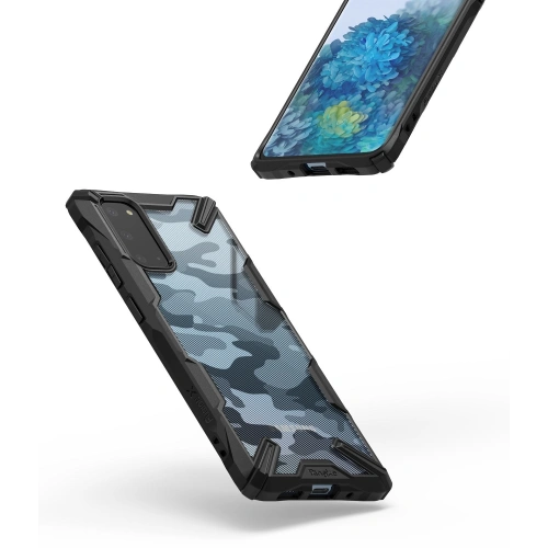 Buy Ringke Fusion-X Design Samsung Galaxy S20 Camo Black - RGK1105MOB - {ean13} - Home Screen Store Europe