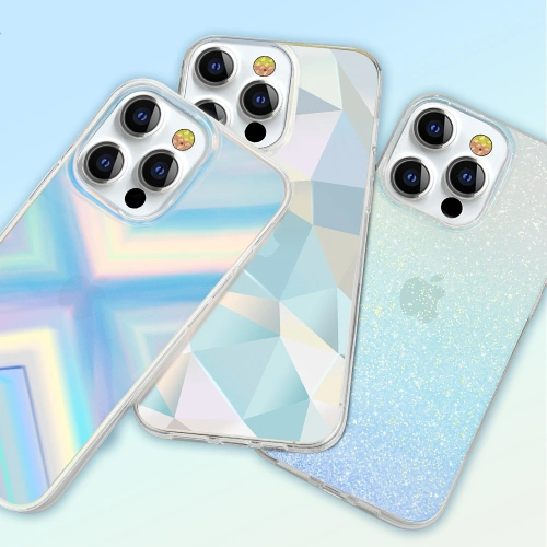 Kup Etui Kingxbar Streamer Apple iPhone 13 Pro modrý (Glitter) - KGX315 - {ean13} - Sklep Home Screen