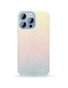 Etui Kingxbar Travel Apple iPhone 13 Pro modro-oranžový (Clouds)