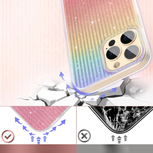 Kup Etui Kingxbar Travel Apple iPhone 13 Pro pomarańczowy (Sunset) - KGX320 - {ean13} - Sklep Home Screen