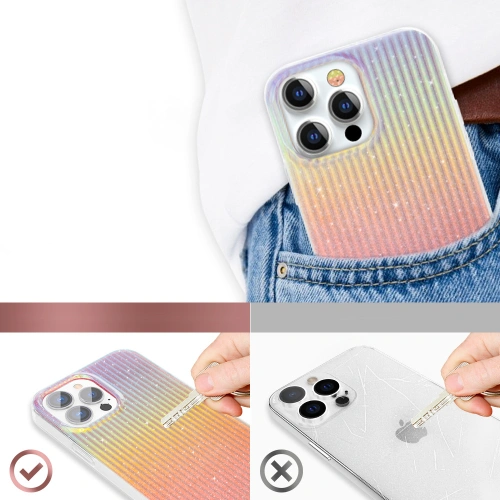 Kup Etui Kingxbar Travel Apple iPhone 13 Pro pomarańczowy (Sunset) - KGX320 - {ean13} - Sklep Home Screen