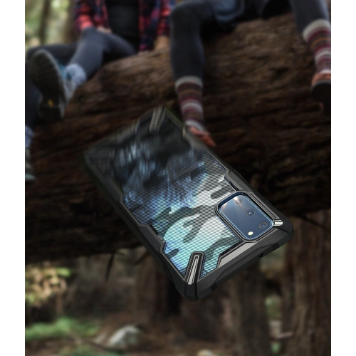 Buy Ringke Fusion-X Design Samsung Galaxy S20 Camo Black - RGK1105MOB - {ean13} - Home Screen Store Europe