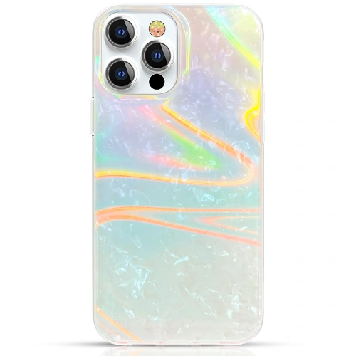 Kup Etui Kingxbar Shell Apple iPhone 13 Pro perlově modrý - KGX323 - {ean13} - Sklep Home Screen