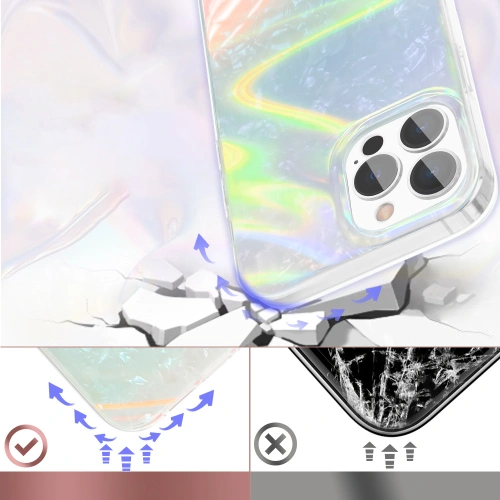 Kup Etui Kingxbar Shell Apple iPhone 13 Pro perlově modrý - KGX323 - {ean13} - Sklep Home Screen