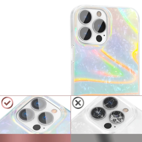 Kup Etui Kingxbar Shell Apple iPhone 13 Pro perłowy-niebieski - KGX323 - {ean13} - Sklep Home Screen