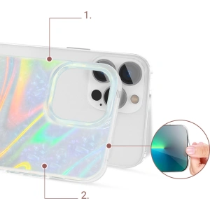 Kup Etui Kingxbar Shell Apple iPhone 13 Pro perłowy-miętowy - KGX326 - {ean13} - Sklep Home Screen