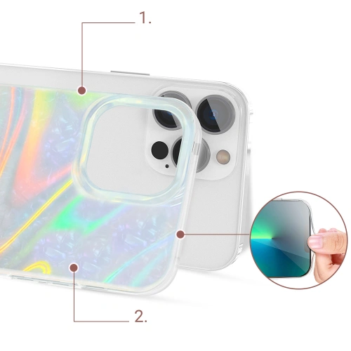 Kup Etui Kingxbar Shell Apple iPhone 13 Pro perlat-mintă - KGX326 - {ean13} - Sklep Home Screen