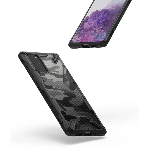 Kup Tok Ringke Fusion-X Design Samsung Galaxy S20+ Plus Camo (Moro) Fekete - RGK1113MOB - {ean13} - Sklep Home Screen