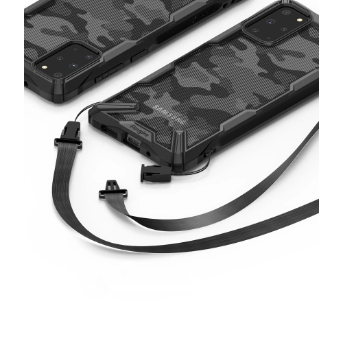 Kup Case Ringke Fusion-X Design Samsung Galaxy S20+ Plus Camo (Moro) Schwarz - RGK1113MOB - {ean13} - Sklep Home Screen