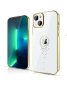 Kup Etui Kingxbar Sky Swarovski Apple iPhone 13 aurie (Teardrop) - KGX333 - {ean13} - Sklep Home Screen