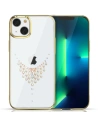 Etui Kingxbar Sky Swarovski Apple iPhone 13 Pro aurie (Dew)