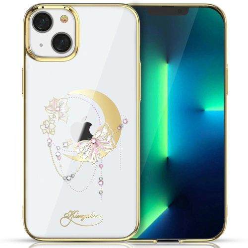 Kup Etui Kingxbar Moon Swarovski Apple iPhone 13 aurie (Butterfly) - KGX336 - {ean13} - Sklep Home Screen