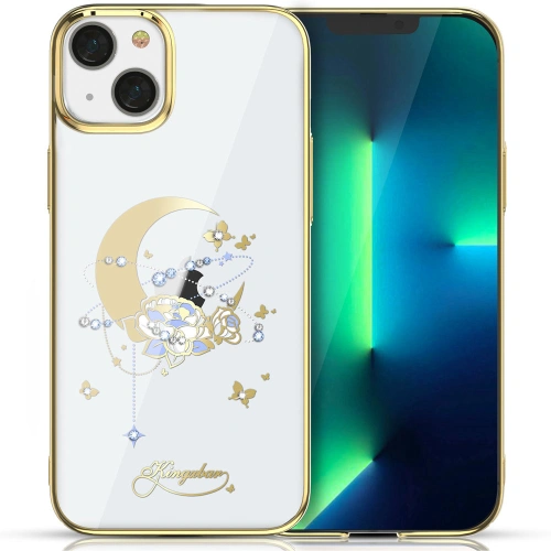 Kup Case Kingxbar Moon Swarovski Apple iPhone 13 gold (Blume) - KGX338 - {ean13} - Sklep Home Screen