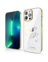 Kup Etui Kingxbar Moon Swarovski Apple iPhone 13 Pro aurie (Flower) - KGX339 - {ean13} - Sklep Home Screen