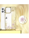Kup Etui Kingxbar Moon Swarovski Apple iPhone 13 Pro różowo-złoty - KGX342 - {ean13} - Sklep Home Screen