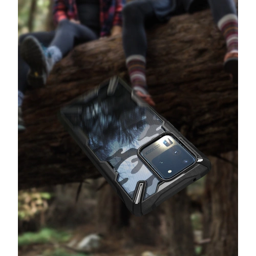 Buy Ringke Fusion-X Design Samsung Galaxy S20 Ultra Camo Black - RGK1121MOB - {ean13} - Home Screen Store Europe