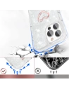 Buy Kingxbar Epoxy Swarovski Apple iPhone 13 Pro Max white - KGX345 - {ean13} - Home Screen Store Europe