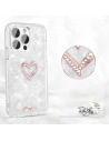 Kup Etui Kingxbar Epoxy Swarovski Apple iPhone 13 Pro biały - KGX346 - {ean13} - Sklep Home Screen