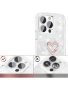 Kup Etui Kingxbar Epoxy Swarovski Apple iPhone 13 Pro biały - KGX346 - {ean13} - Sklep Home Screen