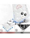 Buy Kingxbar Epoxy Swarovski Apple iPhone 13 white - KGX347 - {ean13} - Home Screen Store Europe