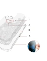 Kup Case Kingxbar Epoxy Swarovski Apple iPhone 13 weiß - KGX347 - {ean13} - Sklep Home Screen