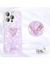 Kup Etui Kingxbar Epoxy Swarovski Apple iPhone 13 Pro fioletowy - KGX349 - {ean13} - Sklep Home Screen
