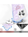 Kup Etui Kingxbar Epoxy Swarovski Apple iPhone 13 Pro fioletowy - KGX349 - {ean13} - Sklep Home Screen