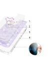Kup Etui Kingxbar Epoxy Swarovski Apple iPhone 13 Pro fioletowy - KGX349 - {ean13} - Sklep Home Screen