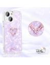 Kup Etui Kingxbar Epoxy Swarovski Apple iPhone 13 violet - KGX350 - {ean13} - Sklep Home Screen