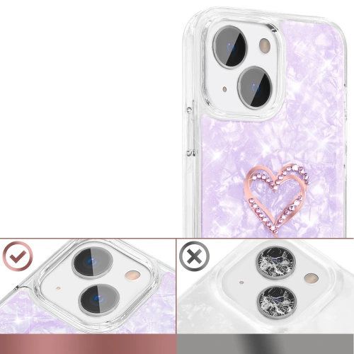 Kup Etui Kingxbar Epoxy Swarovski Apple iPhone 13 violet - KGX350 - {ean13} - Sklep Home Screen