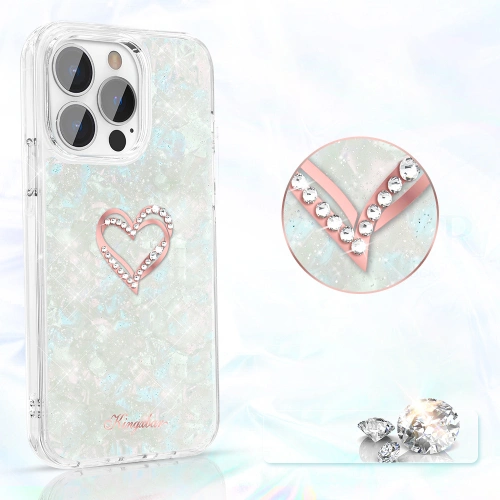 Kup Etui Kingxbar Epoxy Swarovski Apple iPhone 13 Pro wielokolorowy - KGX351 - {ean13} - Sklep Home Screen