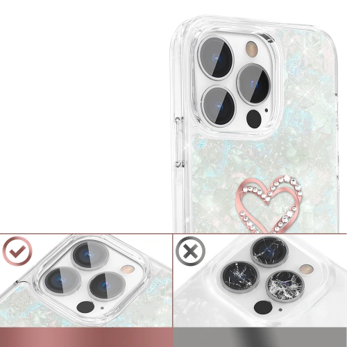 Kup Etui Kingxbar Epoxy Swarovski Apple iPhone 13 Pro wielokolorowy - KGX351 - {ean13} - Sklep Home Screen