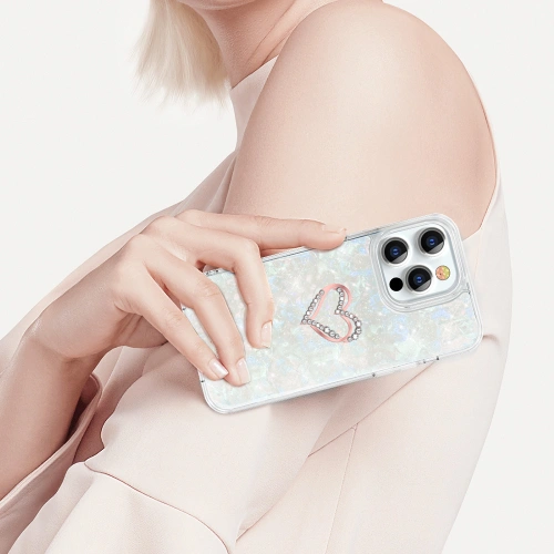 Kup Etui Kingxbar Epoxy Swarovski Apple iPhone 13 Pro wielokolorowy - KGX351 - {ean13} - Sklep Home Screen
