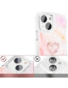 Kup Case Kingxbar Epoxy Swarovski Apple iPhone 13 marmor rosa - KGX355 - {ean13} - Sklep Home Screen