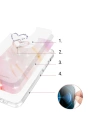 Kup Case Kingxbar Epoxy Swarovski Apple iPhone 13 marmor rosa - KGX355 - {ean13} - Sklep Home Screen