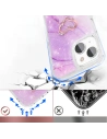Kup Etui Kingxbar Epoxy Swarovski Apple iPhone 13 marmorat violet - KGX358 - {ean13} - Sklep Home Screen