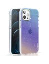 Etui Kingxbar Ombre Apple iPhone 13 Pro Max albastru-violet