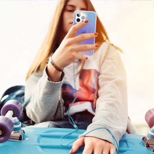 Kup Etui Kingxbar Ombre Apple iPhone 13 Pro Max albastru-violet - KGX361 - {ean13} - Sklep Home Screen